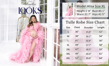 Load image into Gallery viewer, Maternity Dress for Photo Shoot, Tulle Maternity Gown, Baby Shower Photoshoot Dress, Boho Maternity Gown, Wedding Guest Dress, Gift for Her