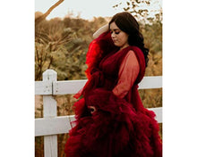 Load image into Gallery viewer, Maternity Dress for Photo Shoot, Maternity Gown for Women, Baby Shower Dress Gift for Her, PhotoShoot Dress
