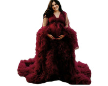 Load image into Gallery viewer, Maternity Dress for Photo Shoot, Maternity Gown for Women, Baby Shower Dress Gift for Her, PhotoShoot Dress
