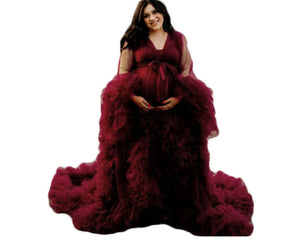 Maternity Dress for Photo Shoot, Maternity Gown for Women, Baby Shower Dress Gift for Her, PhotoShoot Dress