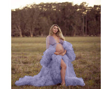Load image into Gallery viewer, Personalized Maternity Dress for Photo Shoot, Maternity Gown for Women, Baby Shower Dress Gift for Her, PhotoShoot Dress
