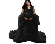 Load image into Gallery viewer, Maternity Dress for Photo Shoot, Maternity Gown for Women, Baby Shower Dress Gift for Her, PhotoShoot Dress
