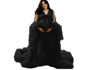 Maternity Dress for Photo Shoot, Maternity Gown for Women, Baby Shower Dress Gift for Her, PhotoShoot Dress