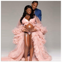 Load image into Gallery viewer, Maternity Dress for Photo Shoot, Maternity Gown for Women, Tulle Dress, Baby Shower Dress Gift for Her, PhotoShoot Dress
