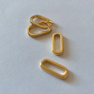 Paperclip Earrings