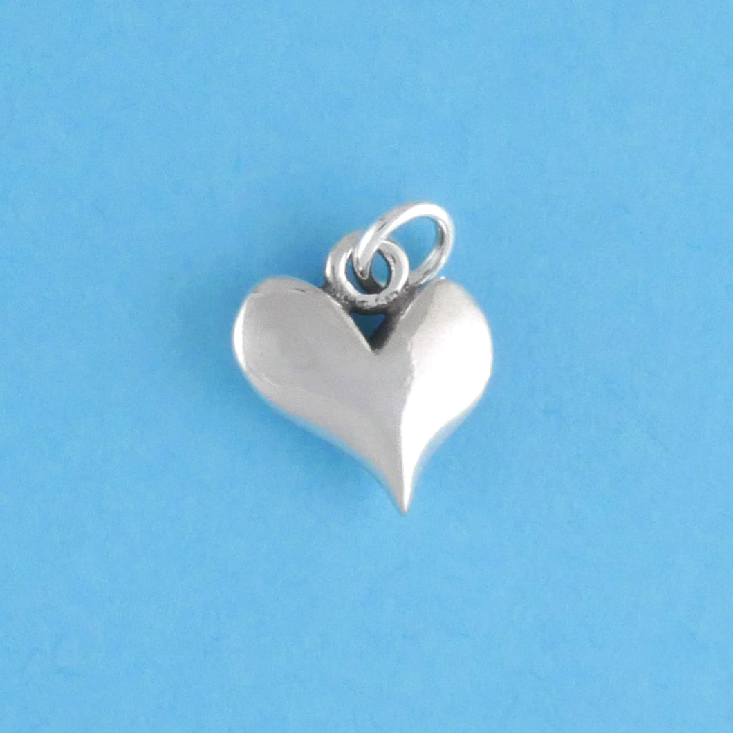 Solid Heart Charm