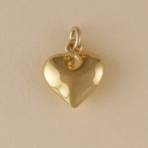 Puffed Heart Charm