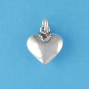 Puffed Heart Charm