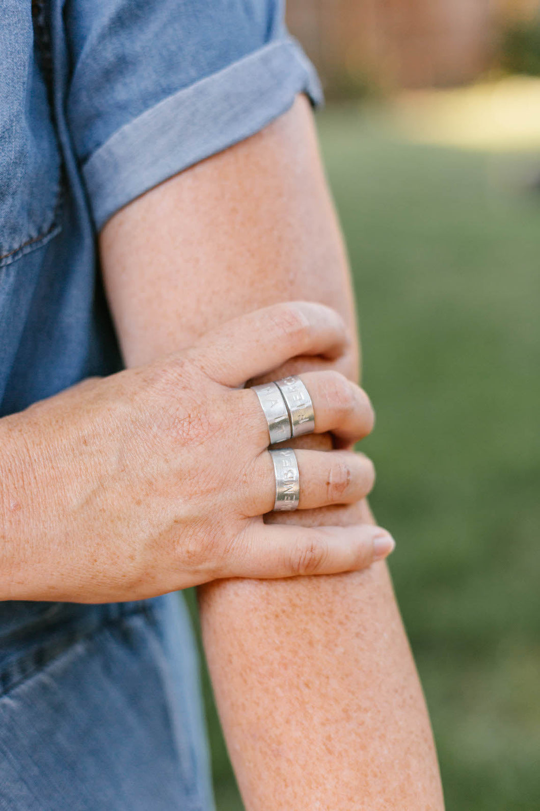 Recycled Aluminum Ring