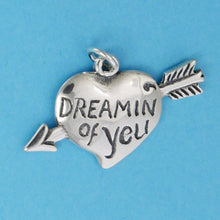 Load image into Gallery viewer, Heart Dreaming Of You Charm
