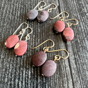 Porcelain Jasper Earrings