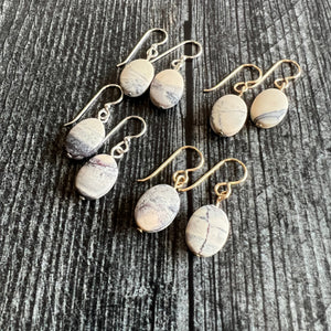 Porcelain Jasper Earrings