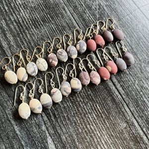 Porcelain Jasper Earrings