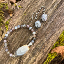 Load image into Gallery viewer, Botswana Agate Earrings
