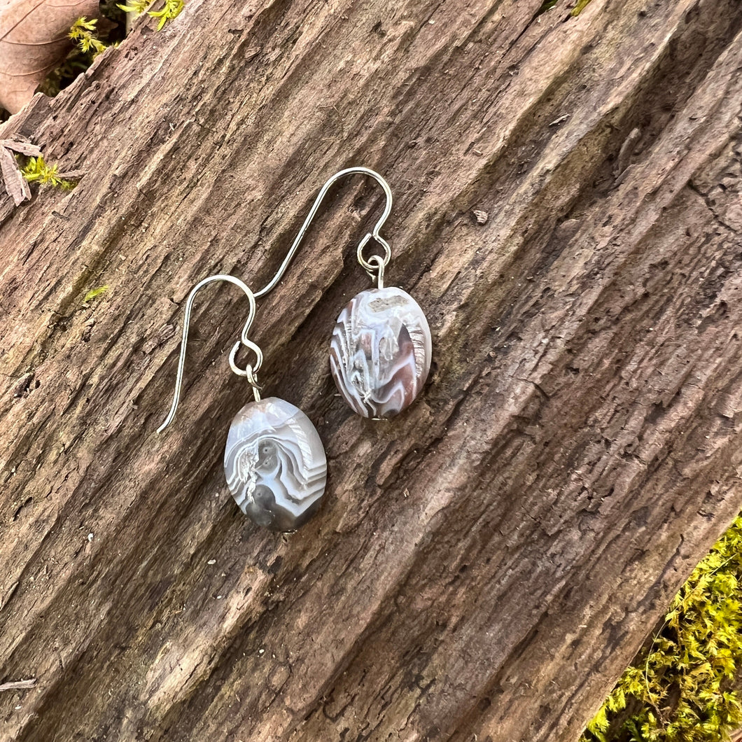 Botswana Agate Earrings