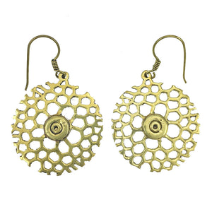 Honeycomb Bomb Earrings