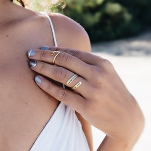 "Everything carries me to you" -Pablo Neruda Wrap Ring