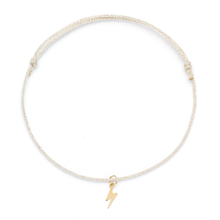 Load image into Gallery viewer, Anna Kaiser x OIYA: Silver Lightning Bolt Charm Bracelet
